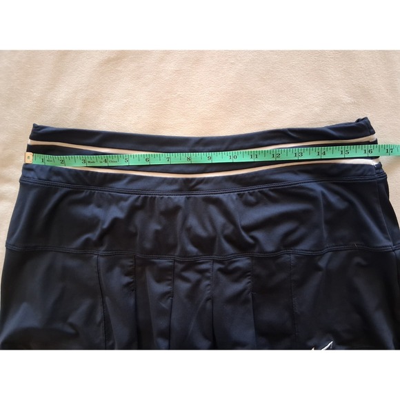 Nike Dri Fit Smash Classic Pleated‎ Tennis Skirt 425938–451 Womens LARGE Blue - Picture 8 of 11